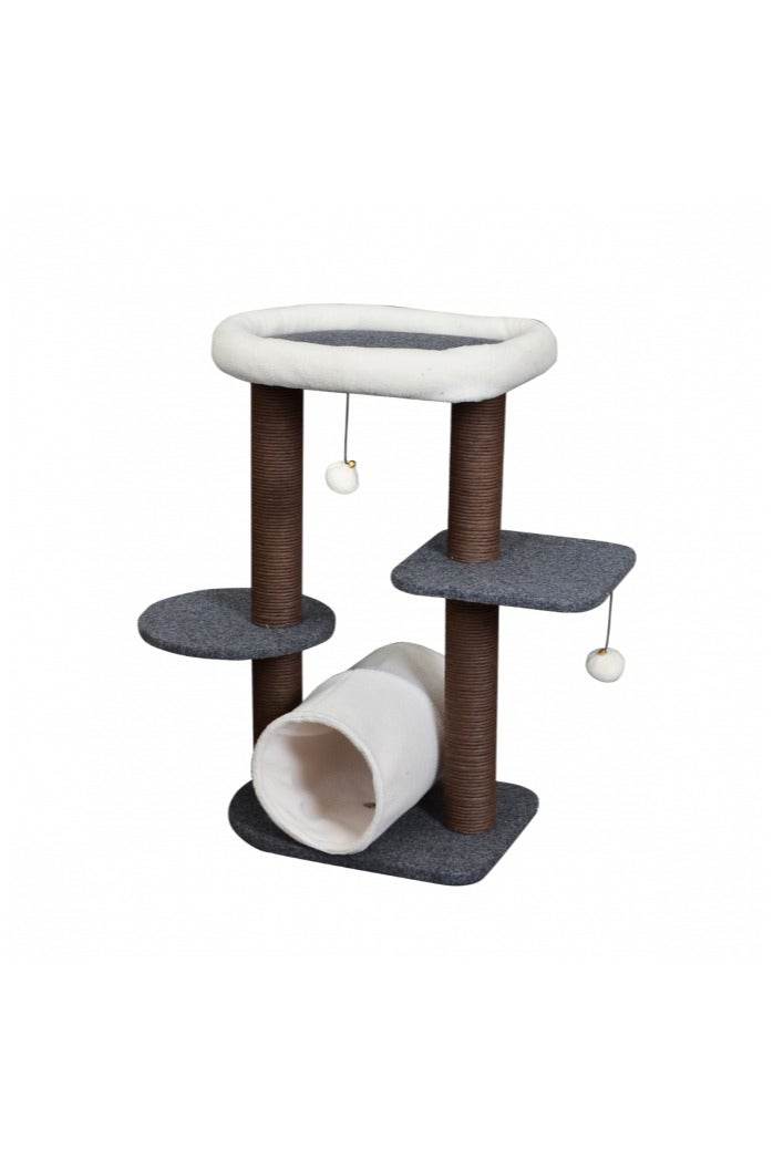 CATRY STYLISH CAT TREE WITH SCRATCH POST