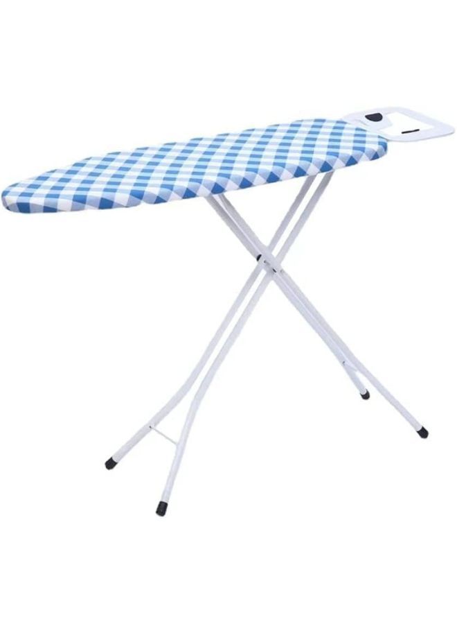 Ironing Board with Steam Iron Rest Heat Resistant Adjustable Height and Lock System Assorted Colors Cotton Cover Iron Board With Cover Pad Multicolor - Image 2