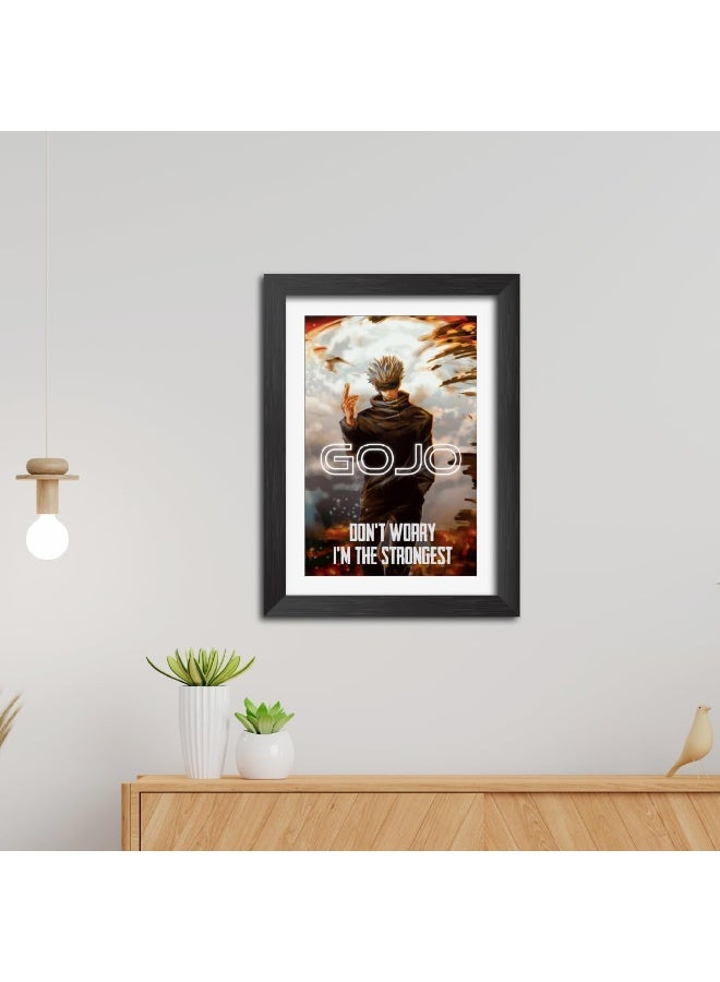 TenorArts Satoru Gojo Posters Jujutsu Kaisen Anime Laminated Posters Framed Paintings - Image 4