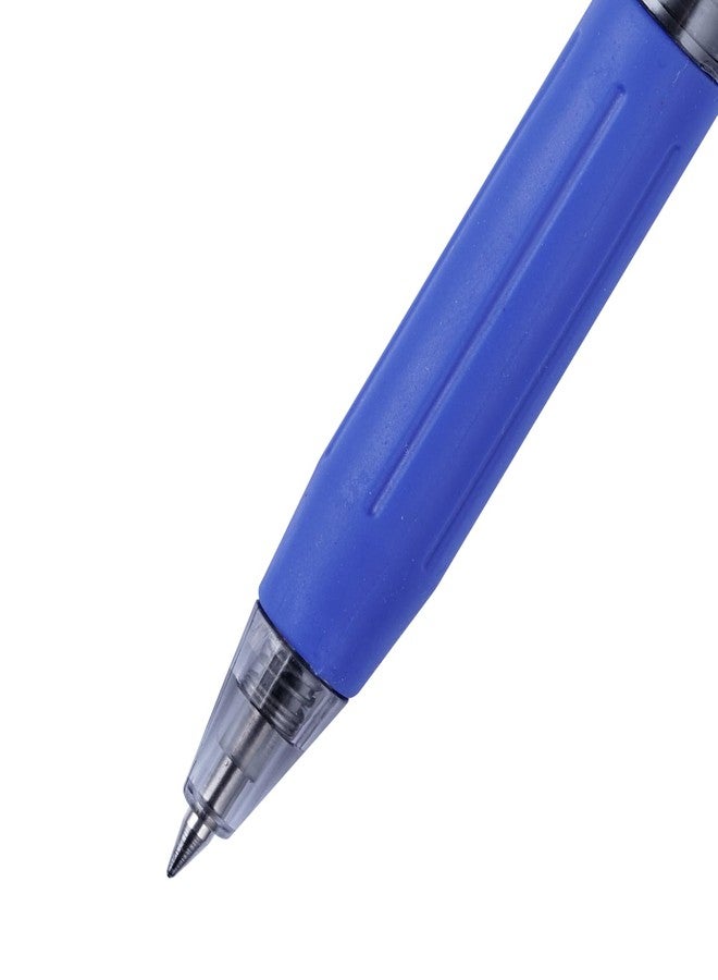 EYEYE G-103 Retractable Gel Pen 0.5mm, 50 Pack Extra Fine Point Blue Ink Pens Quick Drying, Ballpoint Pen Fine Point Smooth Writing Pens for for Office School Supplies - Image 3