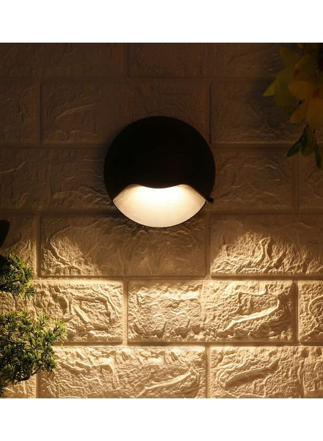ELIANTE Metal Outdoor Wall Light Grey | 6w Warm White Led | Outdoor Wall Light for Living Room, Bedroom, Dining Room, Kitchen | by Jainsons Lights - Image 3