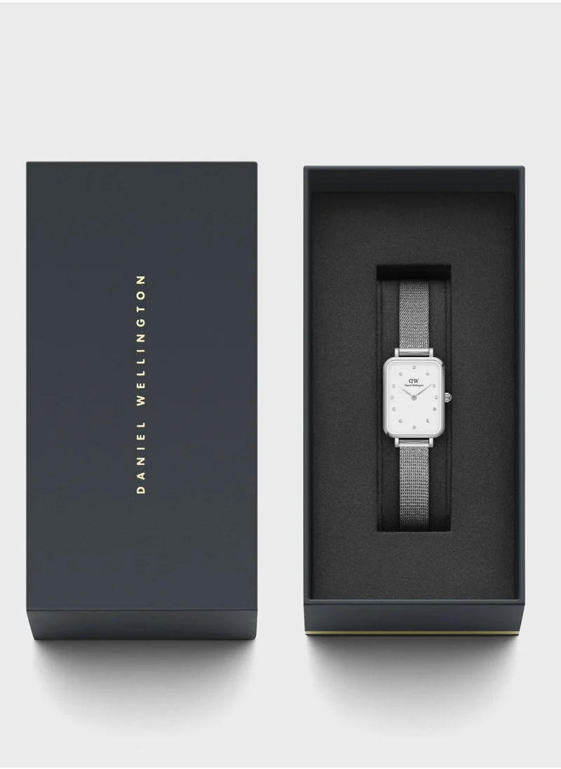 DANIEL WELLINGTON Quadro Mesh Strap Analog Watch