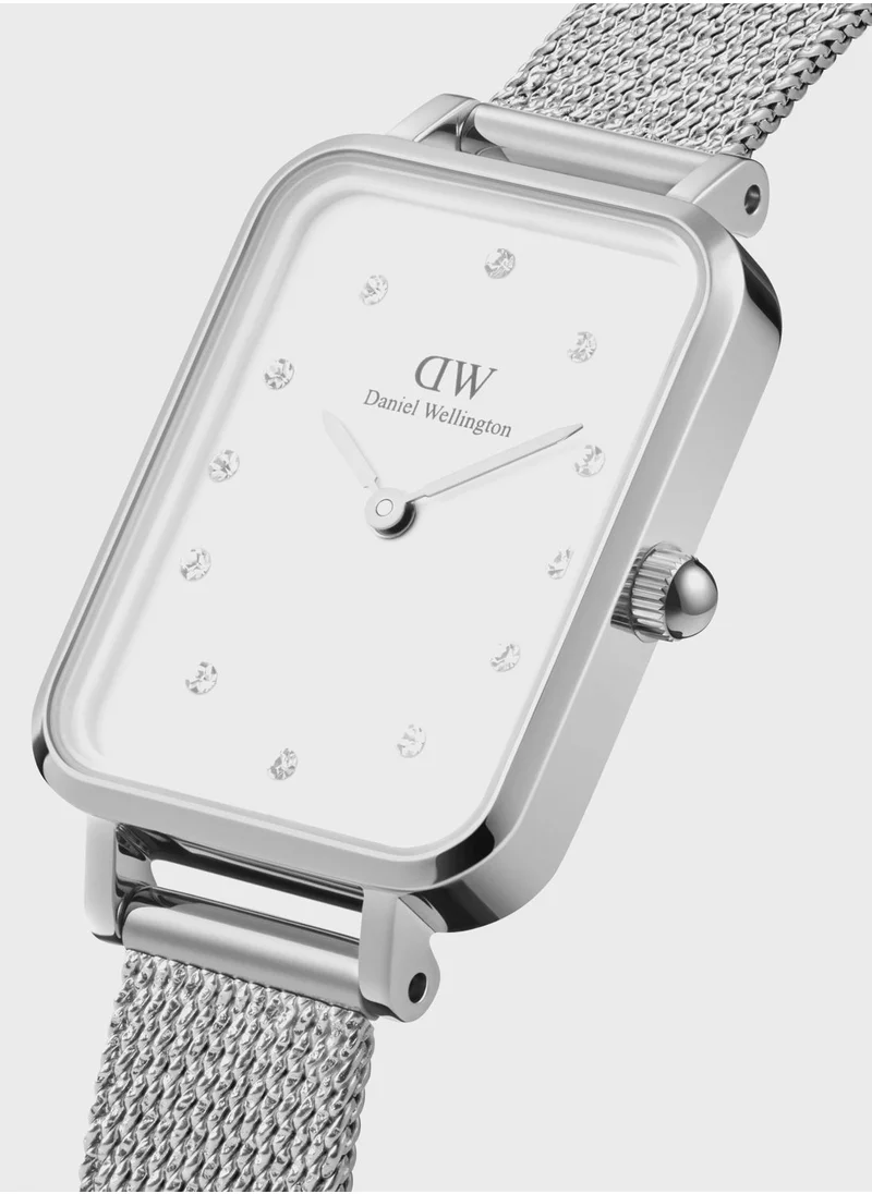 DANIEL WELLINGTON Quadro Mesh Strap Analog Watch