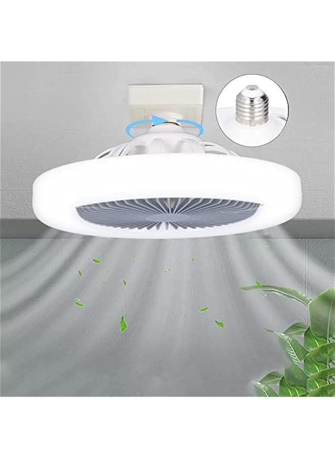 Loquat LED Chandelier Fan, Ceiling Fan Light Multifunctional Silent Small for Bedroom for Kids Room Defult default - Image 5