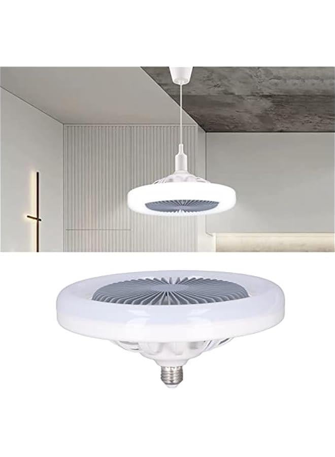 Loquat LED Chandelier Fan, Ceiling Fan Light Multifunctional Silent Small for Bedroom for Kids Room Defult default - Image 2