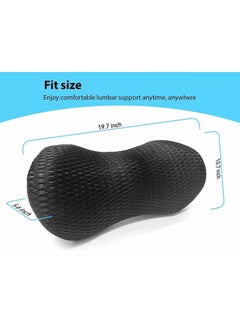 Generic Memory Foam Lumbar Support Back Cushion Pillow Balanced Firmness for Lower Back Pain Relief - Ideal Back Pillow for Office Chair,Car Seat, Recliner, Bed  - Image 5