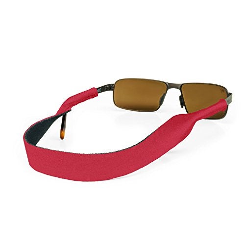 Croakies Original Glasses Strap, Red 32" x 3/4" - Image 1