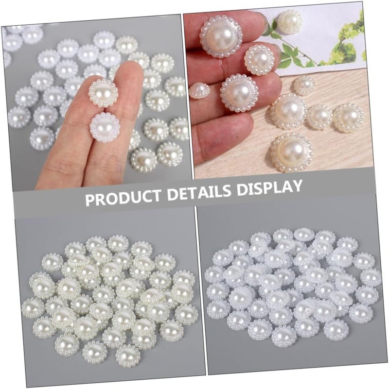 Fast warehouse picking VOSAREA 200pcs Imitation Bead Charms for Hair Clips Craft Headdress Decor Sunflower Flatback Accessories for Girls for Scrapbooking and Creative Projects Cross-location transit friendly build Multi-hub shipment dispatch Global flexible assemble picks Good ventilation Liquid tight joint Global light sturdy raw material Indoor outdoor use Varied available picks Multi usage Fine detail Consistent steady quality Strong durable raw material Home & light industrial compatible Global sizing options Most item matching trendy design Defect free upgraded substance Easy clean surface Space saving design picks Assorted color options Market aligned local stock Odor free color Reliable durability Safe material Economical varied design options - Image 3