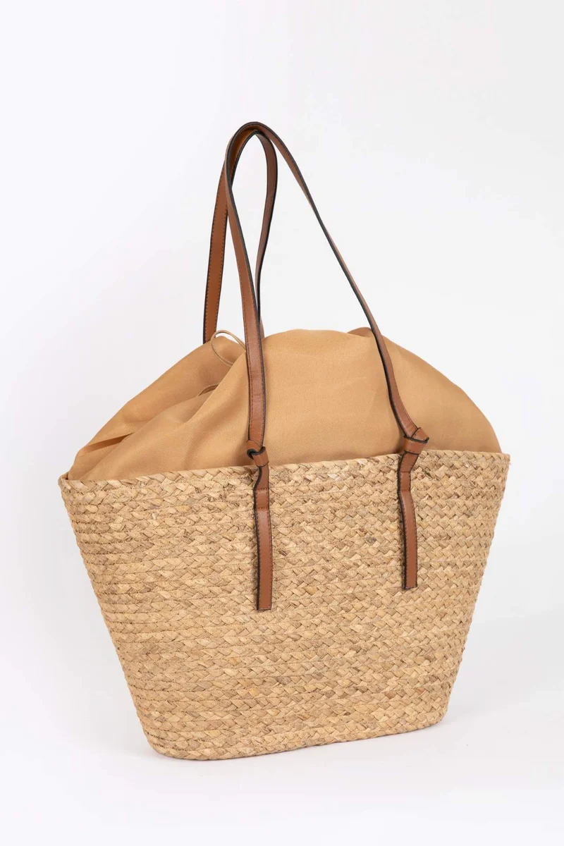 Defacto  Woman Straw Shoulder Bag for Women | Best Price UAE