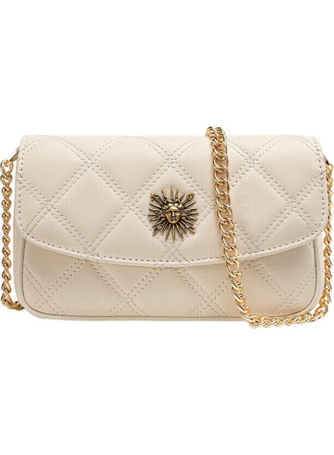 Vanessa Hogan Vh Women'S Handbag, Yiran Series, Mushi Small Bag, Fashionable Diamond Pattern Chain Crossbody Shoulder Bag, Birthday Gift For Girlfriend - Image 1