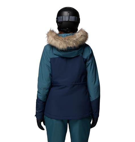 Columbia Womens Ava Alpine II Insulated Jacket, Everblue/Collegiate Navy, X-Small - Image 2