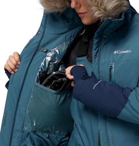 Columbia Womens Ava Alpine II Insulated Jacket, Everblue/Collegiate Navy, X-Small - Image 3