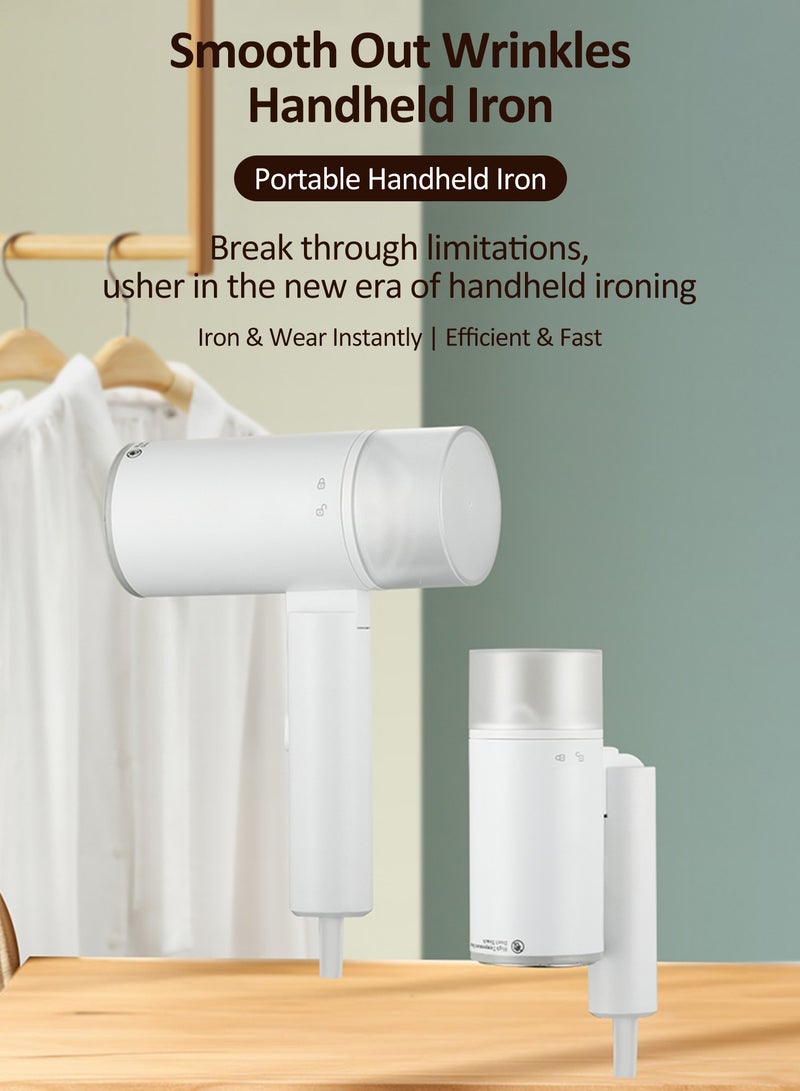 BESTIS Garment Steamer Iron,High-Power Handheld Garment Steamer Clothes Steamer Portable Steam Iron 20s Fast Heat-up Ironing Wrinkle Remover -1200W 200ML - Image 3