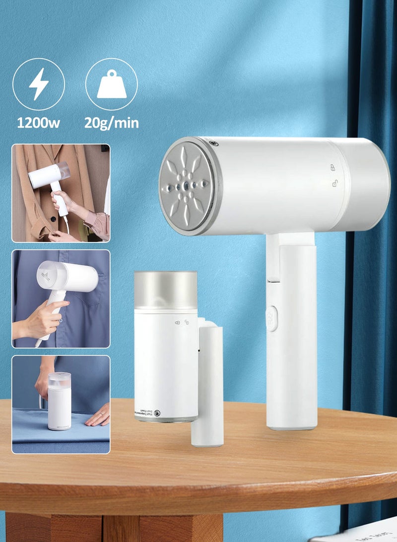 BESTIS Garment Steamer Iron,High-Power Handheld Garment Steamer Clothes Steamer Portable Steam Iron 20s Fast Heat-up Ironing Wrinkle Remover -1200W 200ML - Image 1