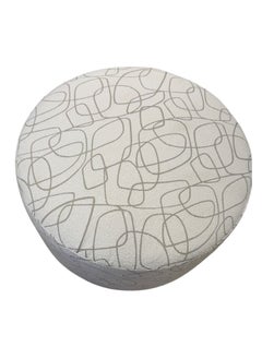 Generic Soft Round Ottoman, Anti-Bacterial and Insect-Resistant, Premium Quality Wood 