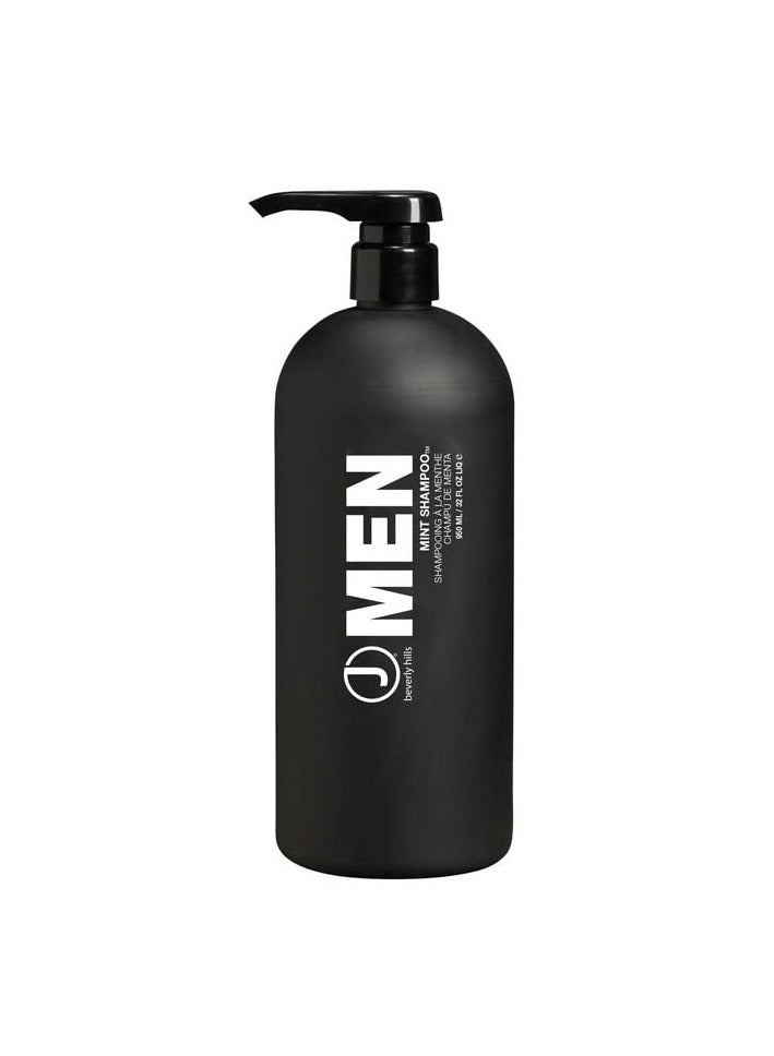 J Beverly Hills J Beverly Hills Men's Mint Shampoo with Peppermint oil for a Healthy Scalp, (12 Oz, 32 Oz)  - Image 1