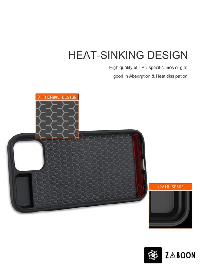 Zaboon Protective Case Cover For iPhone 11 Pro Multifunction Armor Slide Card Slot - Image 4