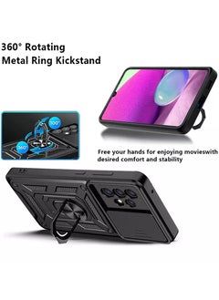 Generic samsung a52/ a52s Shield Full Protection Case With Metal Ring &Slide Camera Cover For samsung a52s  - Image 5