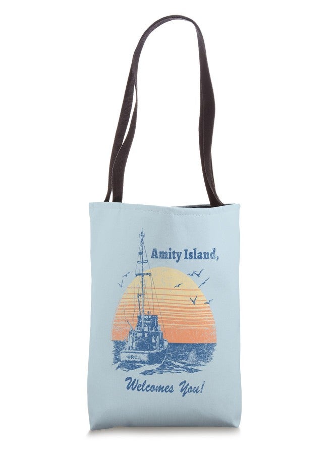 Jaws Vintage Amity Island Tote Bag - Image 1