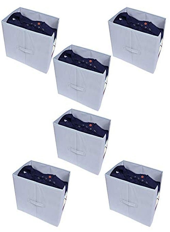 ABBASI Non Woven Shirt Stacker Wardrobe Organizer/Cloth Storage Foldable Wardrobe/closet Organizer Set (pack of 5, Grey) - Image 1