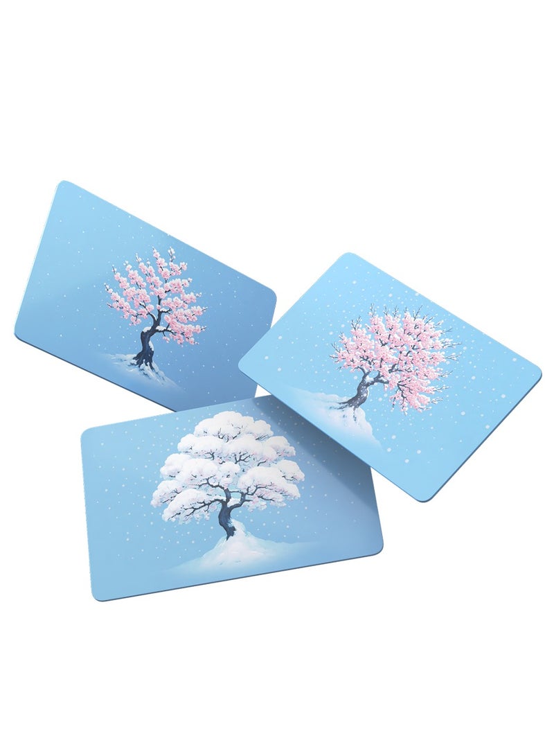 tangem Crypto Hardware Wallet 2.0 [PACK OF 3 Cards] - Snowy Sakura - Image 1