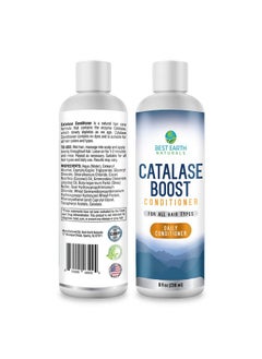 Best Earth Naturals Catalase Formula Starter Kit With 60 Capsules Of Catalase 10,000 Supplement, Catalase Shampoo 8 Oz. And Catalase Conditioner 8 Oz.  - Image 4