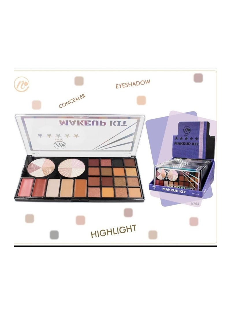 nac A group Consisting of Eye Shadow and Turning Around a Lighter and Concealer - Image 2