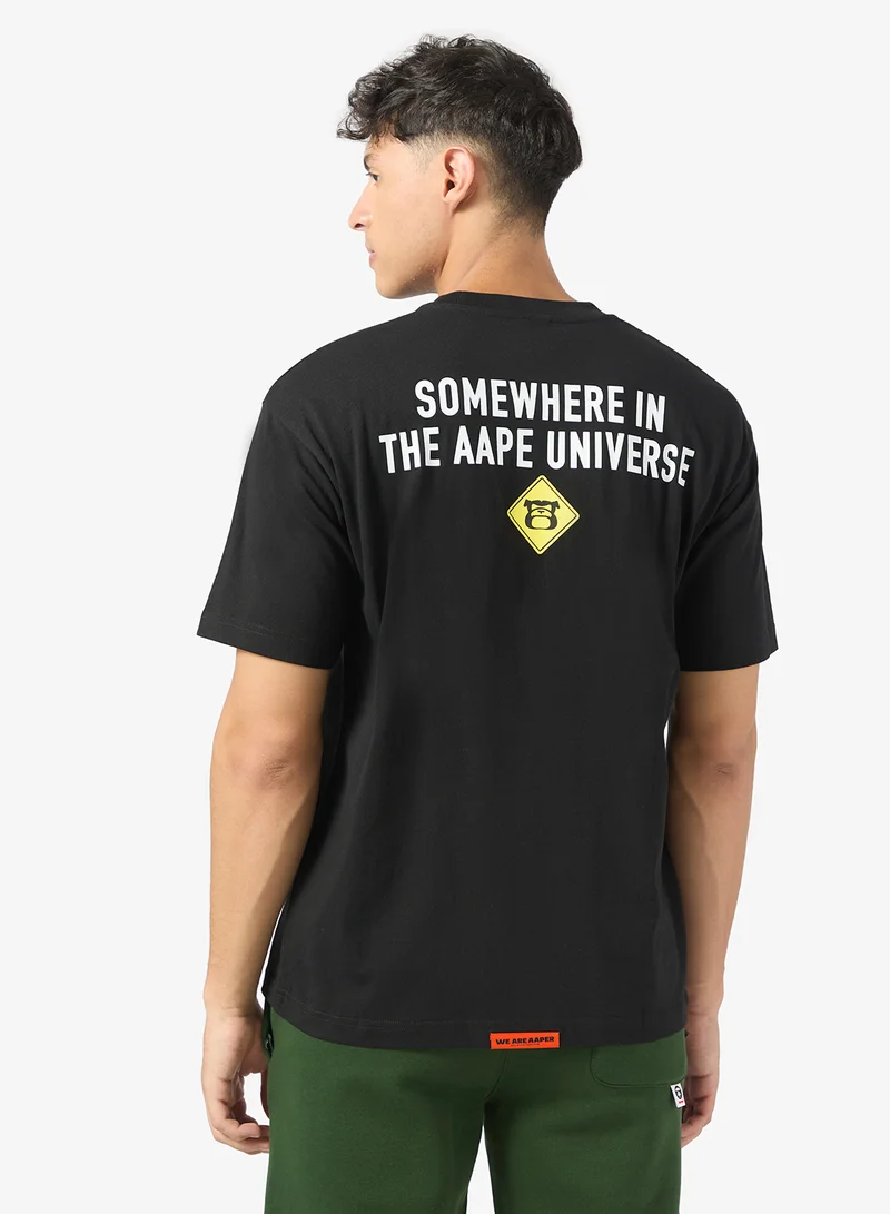AAPE Graphic print short sleeve tee
