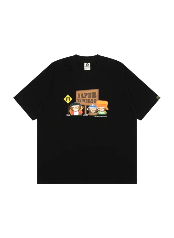 AAPE Graphic print short sleeve tee