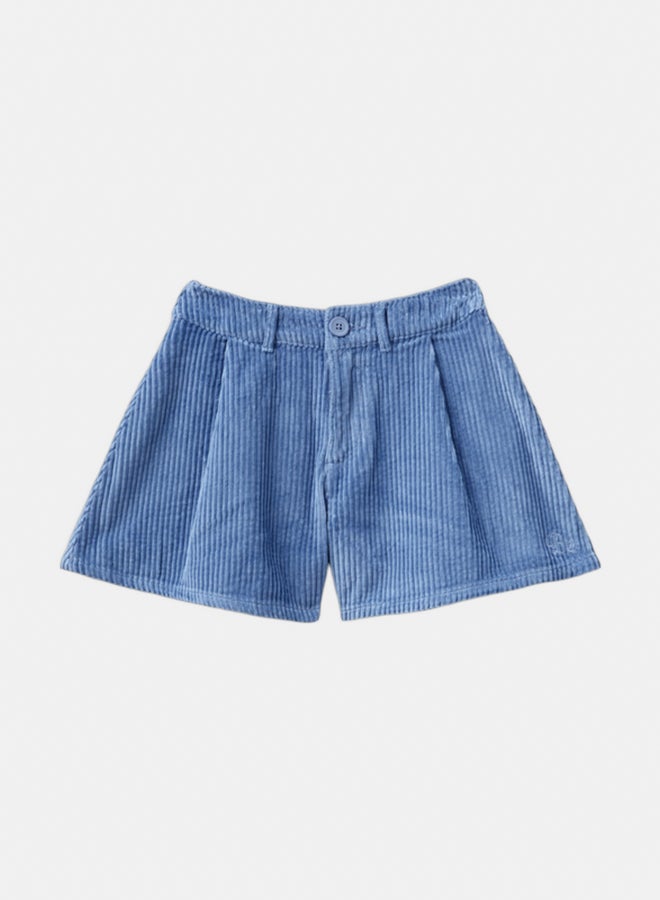 Benetton Girls Corduroy Bermuda Shorts - Image 1