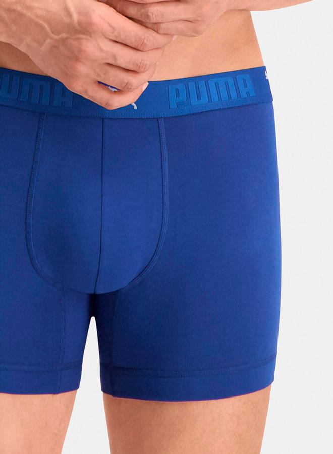 PUMA Pack of 2 - Logo Print Sport Cotton Boxer  - Image 2