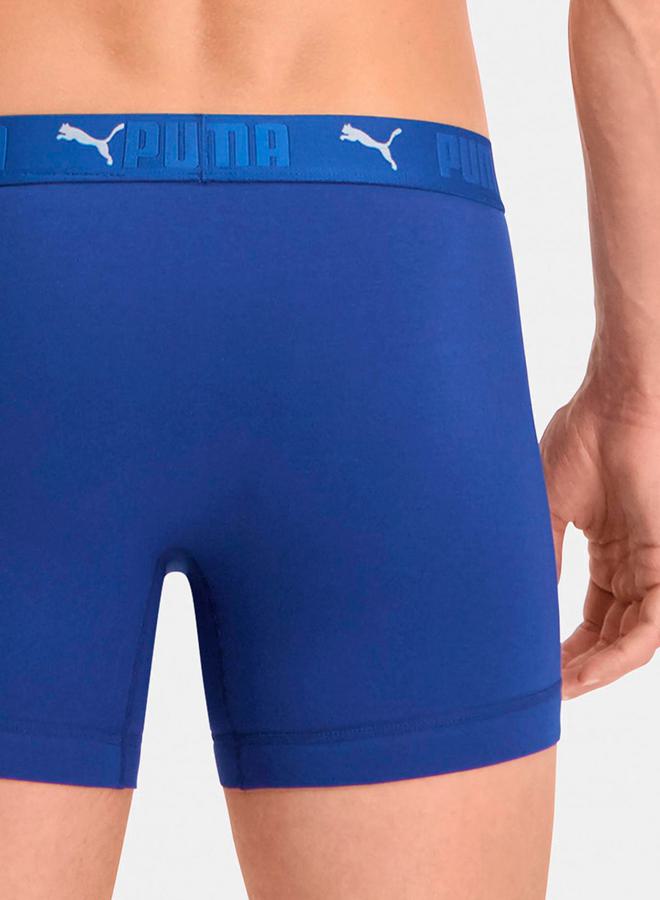 PUMA Pack of 2 - Logo Print Sport Cotton Boxer  - Image 3