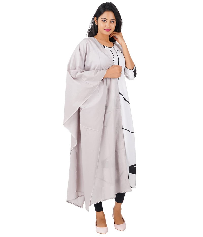Happy Bunny Cotton Salwar Pant with Dupatta Colour Combo for Women – Ethnic Style, Comfort Fit with Drawstring, Ideal for Office, Festive, Casual (2XL, Skin) - Image 5