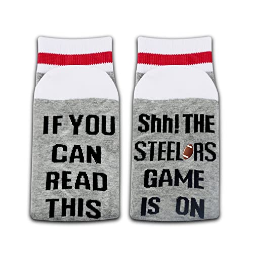 GJTIM American Football Gift Football Fans Gift Funny Birthday Gift Novelty Football Socks (Steler) - Image 5