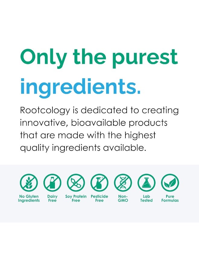 Rootcology By Dr. Izabella Wentz | Benfotiamine | 300Mg Benfotiamine Form Of Thiamine (Vitamin B1) | 120 Capsules - Image 3