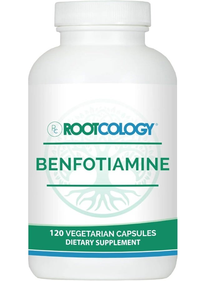 Rootcology By Dr. Izabella Wentz | Benfotiamine | 300Mg Benfotiamine Form Of Thiamine (Vitamin B1) | 120 Capsules - Image 1