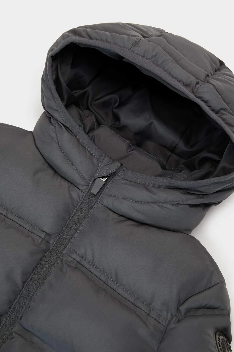 DeFacto Baby Boy Hooded Zippered Puffer Jacket