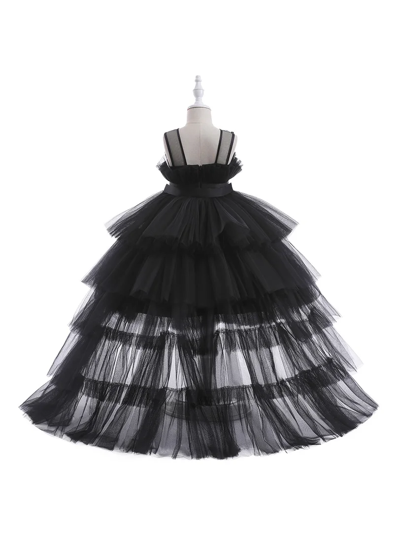 D'Daniela Tiered Tulle Dress