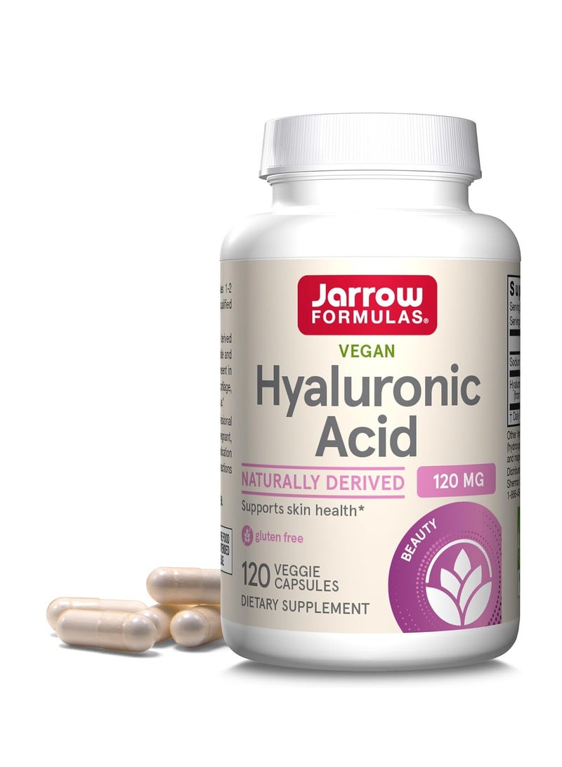 jarrow formulas Hyaluronic Acid 120 Veggies Caps - Image 1