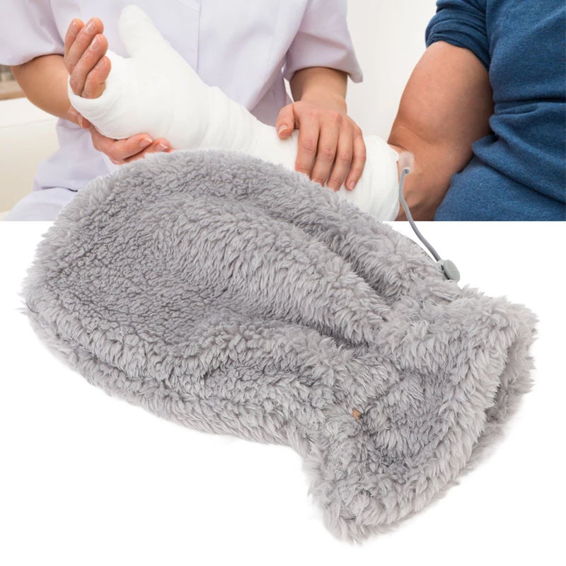 Cast Mitten Hand Warmer Protector Adjustable Washable Hand Cover for Wounds Burns Cold Weather - Image 4