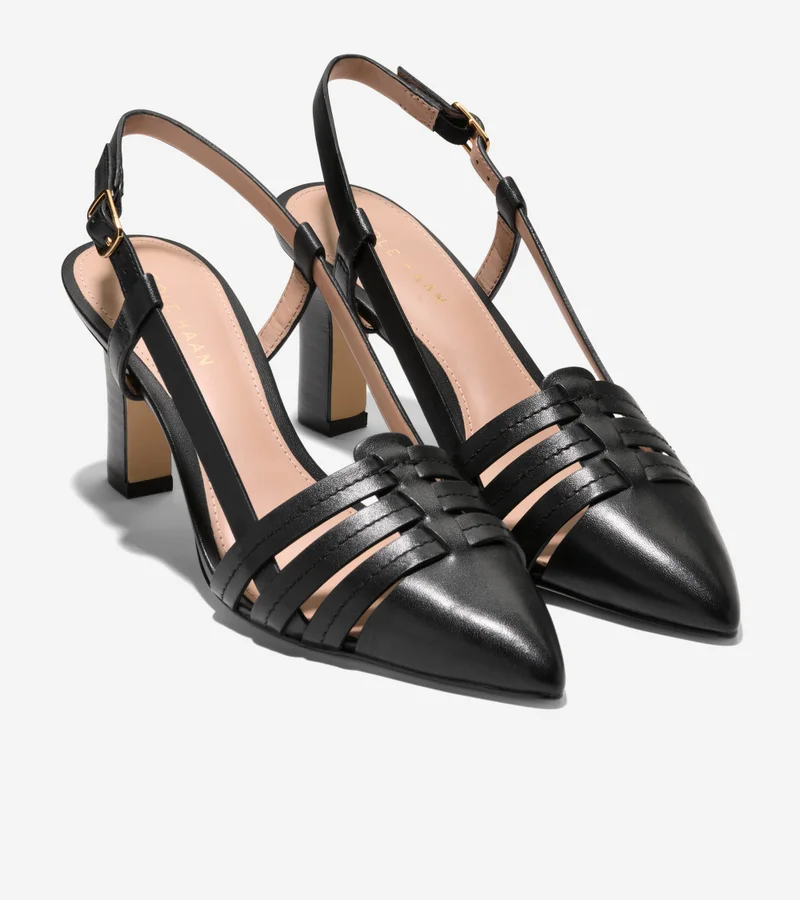 COLE HAAN Women's Mylah Huarache Slingback Pumps