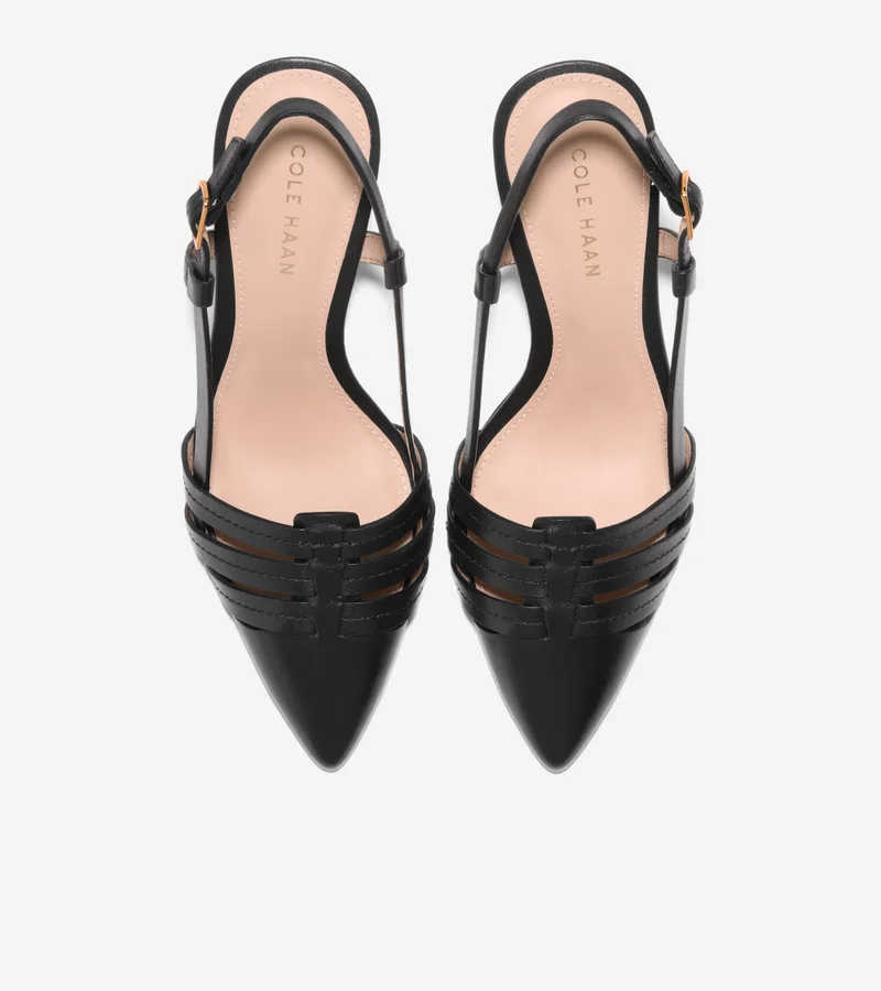 COLE HAAN Women's Mylah Huarache Slingback Pumps