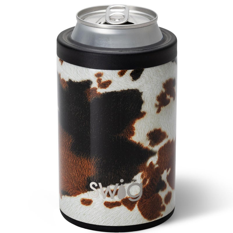 Swig Life Standard Can Cooler 12oz Insulated Bottle Can Holder Stainless Steel Cooler Covers for Standard 12 oz Beer Bottles Beach Accessories for Women Hayride