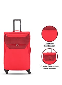 KAMILIANT KAMILIANT BALI 3PCS SET hardside Luggage sets with Spinner wheels - Cabin,Medium,Large - Red  - Image 5
