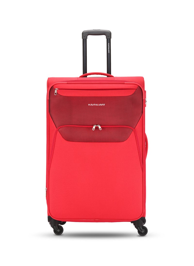 KAMILIANT - KAMILIANT BALI 3PCS SET hardside Luggage sets with Spinner wheels - Cabin,Medium,Large - Red - Image 1