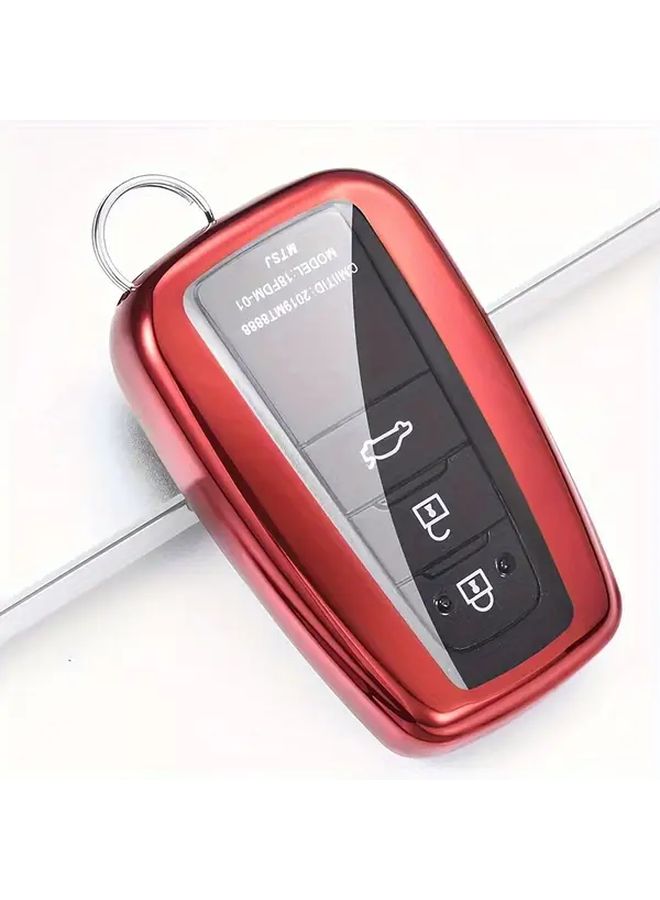 Elegant Black Car Key Remote Control Protective Case For Multiple Models - Image 1