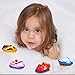 Yeonhatoys Bath Toys 6 Packs Light up Boat Floating Rubber Set Flashing Color Changing Light in Water Tub Gift for Baby Infant Toddler Child Kid Bathtub Ship Toy for Bathroom Shower Game Swimming Pool Party - Image 3