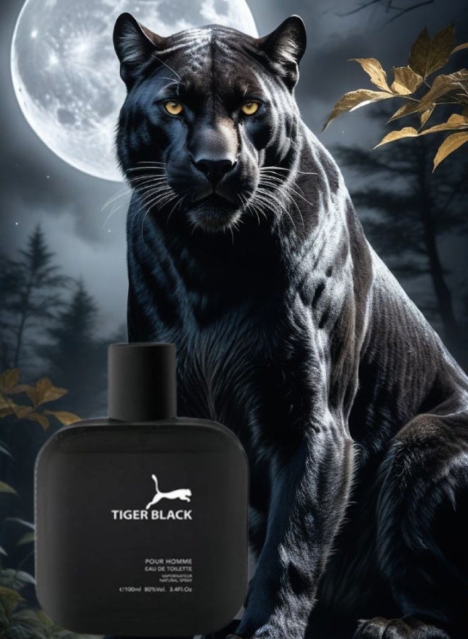 TRI Tiger Black Perfume 100ML - Image 2