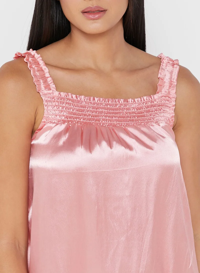 ELLA Ruffled Edge Night Dress