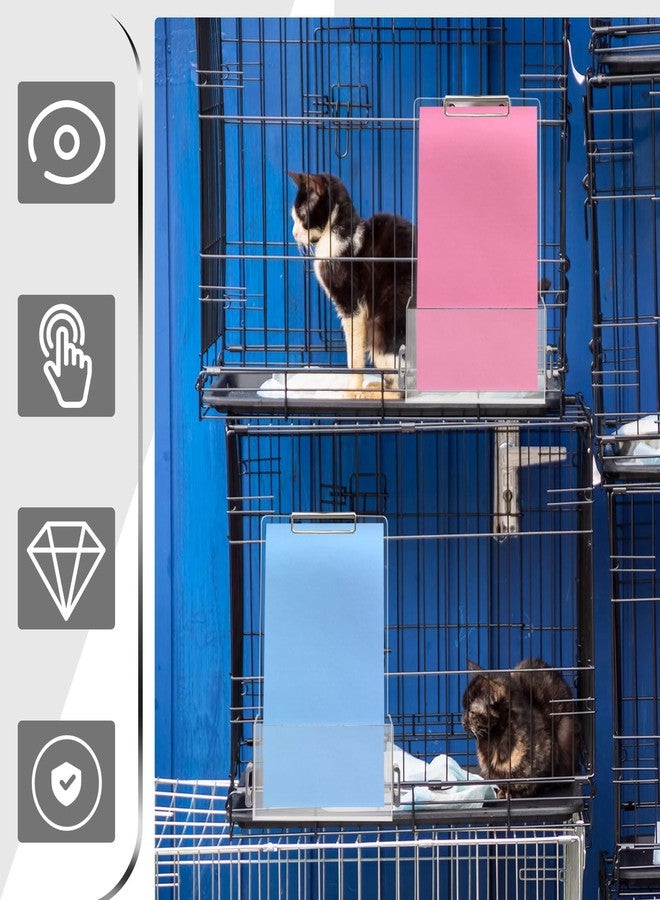 Leinuosen 2 Pack Kennel Cage Storage Bin for Accessories and Supplies Veterinary Cage Acrylic Storage Rack for Kennel, Crate, Cat Accessories - Image 5